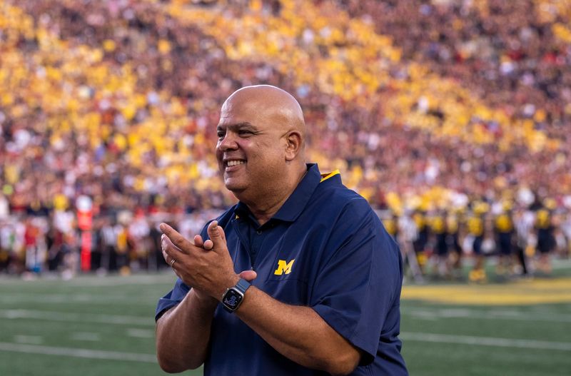 Michigan athletic director Warde Manuel saw three of his programs — men's and women's basketball, and hockey — reach the Elite Eight of their postseason tournaments at the same time.