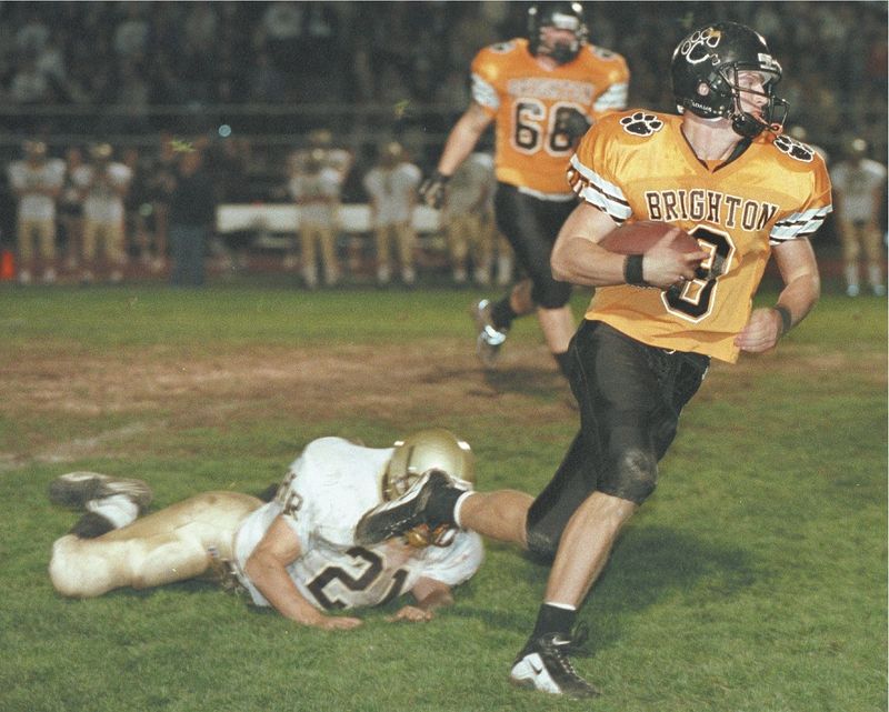 Brighton's Cullen Finnerty had a 450-yard passing game against Grand Ledge in 1999.