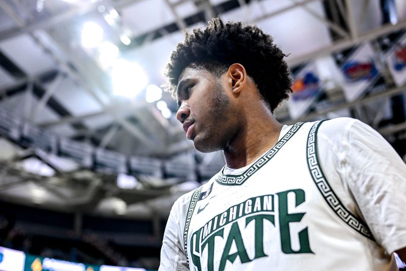 Jase Richardson averaged better than 16 points per game as a starter during his freshman season at MSU.