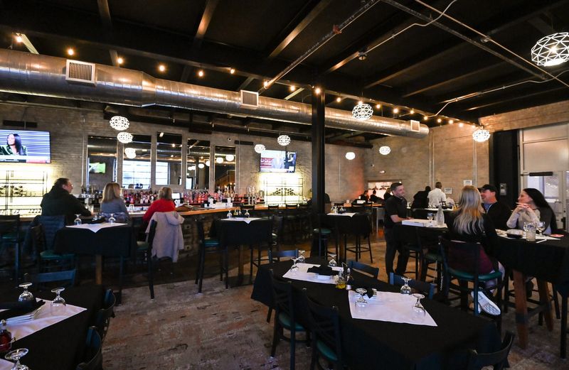 A peek inside the newly-opened REO Town Clubhouse on South Washington Avenue in Lansing, Tuesday, Jan. 7, 2025.
