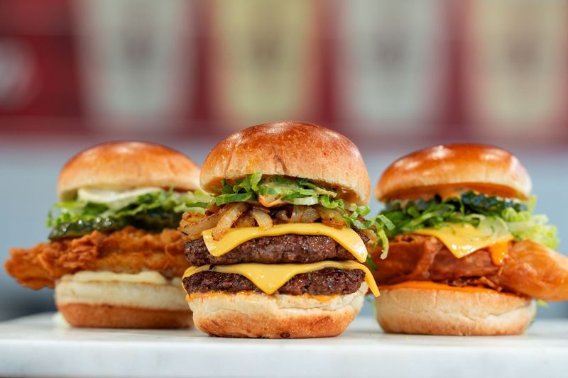 Metro Detroit-based Savvy Sliders teamed up with Detroit Tiger Kerry Carpenter, creating the "Kerry Bonds" combo meal.