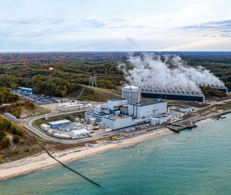 The Palisades nuclear power plant, on the shores of Lake Michigan in Covert, is seeking to become the first decommissioned nuclear plant in U.S history to restart and return to commercial operation.