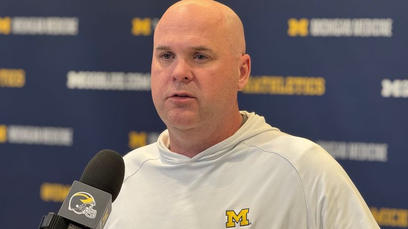 Michigan football offensive coordinator Chip Lindsey