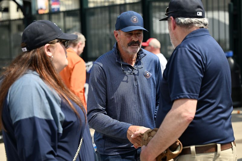 Former Tigers great Kirk Gibson, shown here in April 2025, spent Thursday afternoon at the home of the Tigers for “Gibby’s Day,” a now-annual promotion between The Kirk Gibson Foundation for Parkinson’s and the Tigers with proceeds from ticket sales going to support the group.