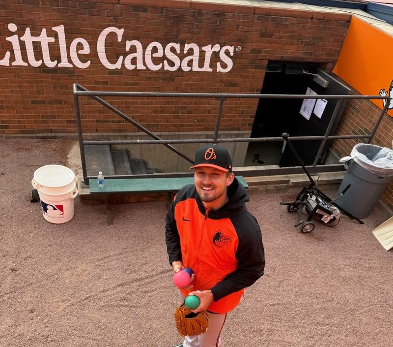 Hamilton's Grant Wolfram made his Major League debut for the Baltimore Orioles on Saturday, April, 26, 2025.
