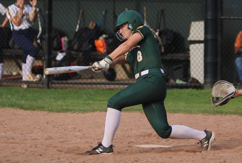 Howell's Zoey Overton has seven home runs and 31 RBIs in her first 44 at-bats this season.