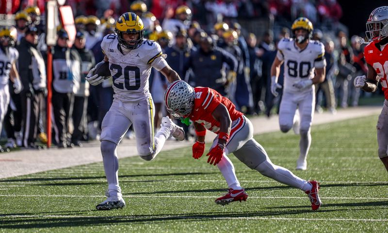 Kalel Mullings' big run vs Ohio State
