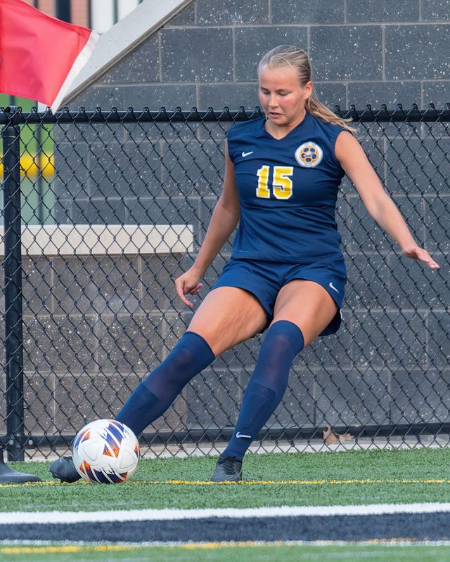 Claire L'Esperance scored Hartland's only goal during a 1-1 tie with Northville.