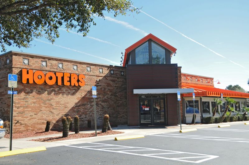 Hooters restaurant at 4521 Southside Blvd. in Jacksonville is shown in February 2016. The restaurant closed June 4, 2025, after 18 years at its Tinseltown home.