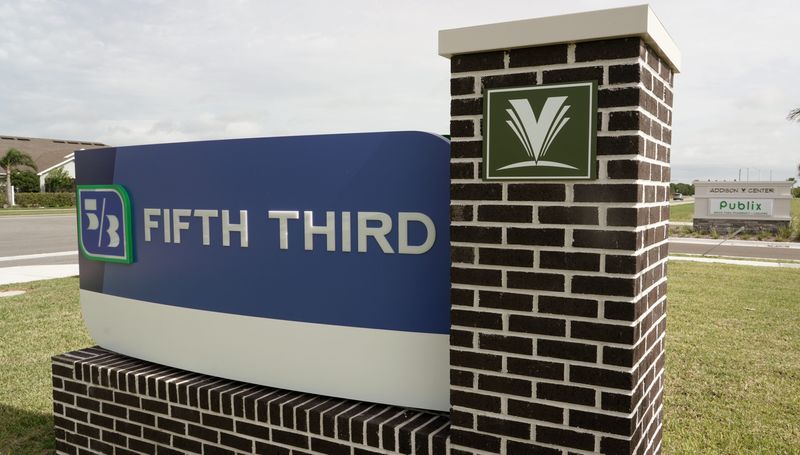 The Fifth Third Bank on 7695 Stadium Parkway in Viera, in front of Addison Center.