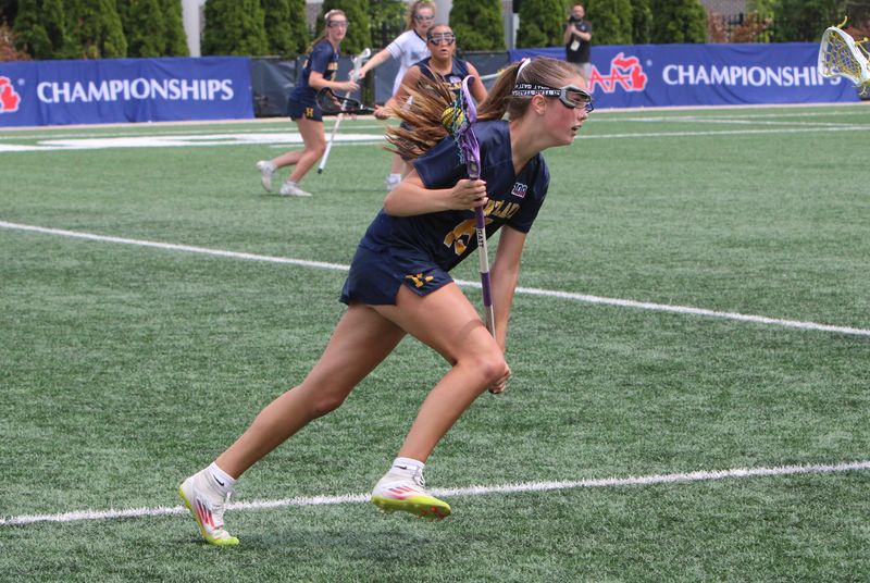 Hartland's Reese Tomyn is the only freshman on the all-KLAA girls lacrosse team.