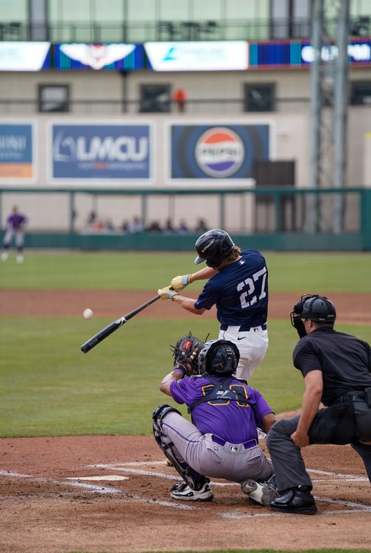 Detroit Tigers prospect Bryce Rainer plays in a game with Low-A Lakeland.