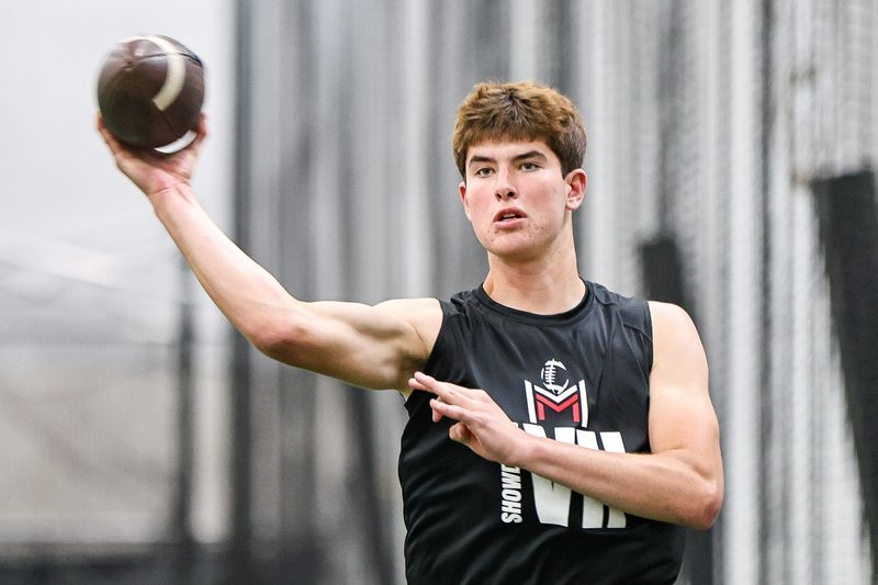 Michigan football lands four-star Peter Bourque, No. 6 QB in class of 2027