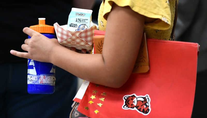 Morning meal at Saturn Elementary School in Cocoa: The school is one of the sites where free breakfasts and lunches for kids younger than 18 are available through the Summer BreakSpot program.