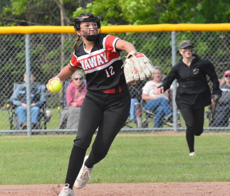 Marley Szymoniak and the Onaway softball team should be strong again in 2026.