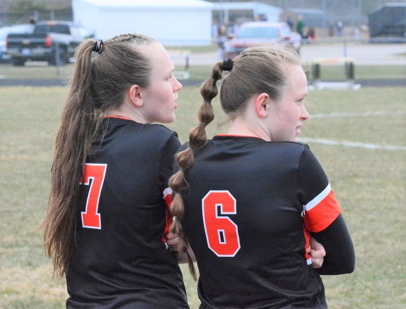 Cheboygan senior girls soccer twins Addy (7) and Ava (6) Baldwin recently wrapped up their final seasons with the program. This spring marked the end of the Baldwin family soccer legacy that started several years ago.
