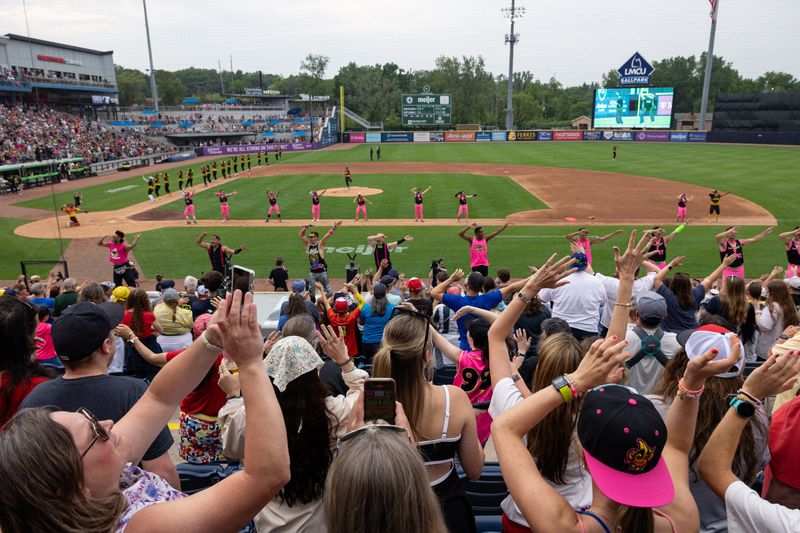 The Savannah Bananas' Party Animals team will face off against the Firefighters as part of the 2025 Banana Ball World Tour in Grand Rapids, on June 12th.