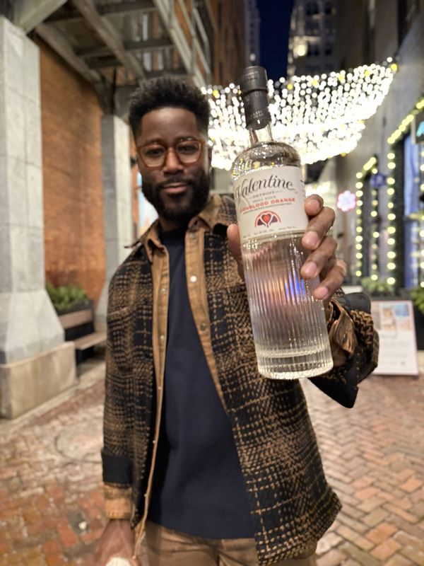 Former Detroit Lions wide receiver Nate Burleson launches LionsBlood Orange Vodka with Valentine Distilling Co.