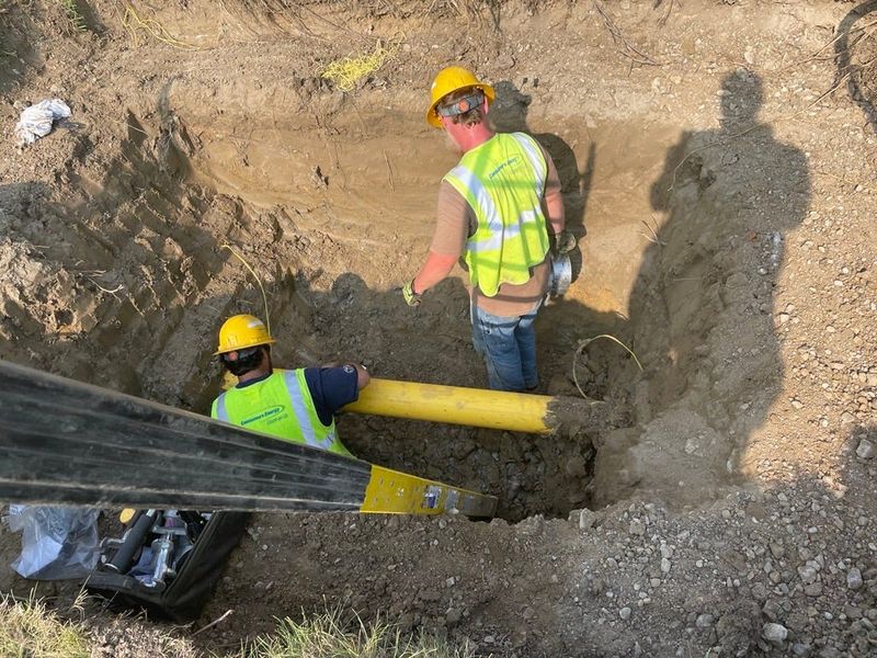 Work continues in Farmington Hills to repair a 6-inch gas main break that happened June 16, 2025.