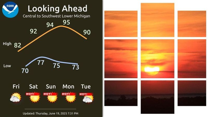 An extreme heat watch is in effect for the Lansing area this weekend and early next week.