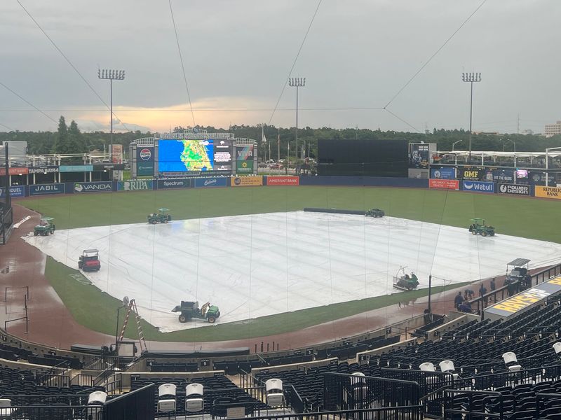 George M. Steinbrenner Field, home of the Tampa Bay Rays for the 2025 season, on June 20, 2025, in Tampa, Florida.