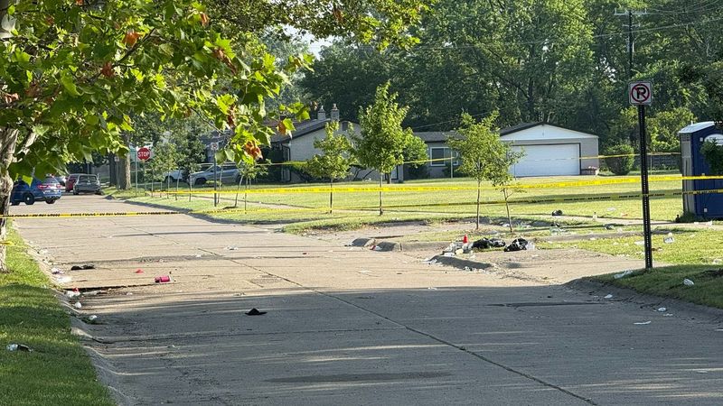 Photo of Royal Oak Twp Park. after an early morning shooting on Sunday, June 22.