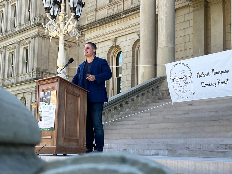 Washtenaw County Prosecutor Eli Savit, seen here at a 2023 event, has repeatedly used a government gas card to purchase fuel for his travels to and from campaign events for his bid to become Michigan's next attorney general, according to internal county records obtained by The Detroit News.