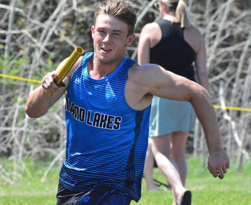 Inland Lakes' Alyx Willis was one of the top high school boys track and field athletes in the Cheboygan area this past season.
