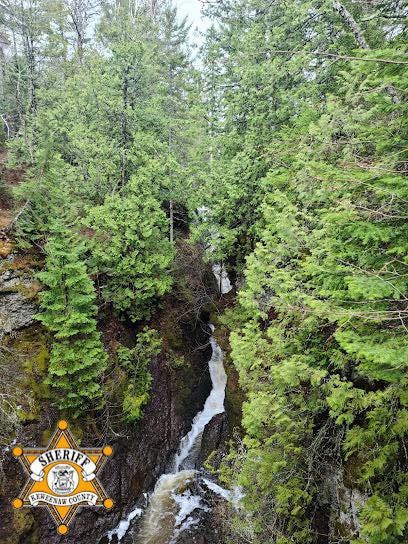 This photo from a Keweenaw County Sheriff's Office Facebook post shows an area near Manganese Falls in the Keweenaw Peninsula of Michigan's Upper Peninsula.
