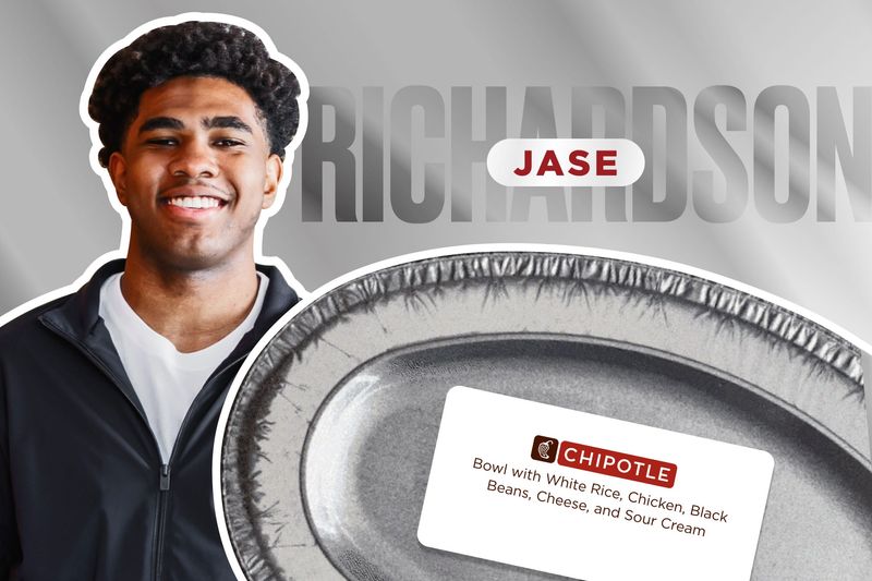 Jase Richardson, a former star at Michigan State, has a limited-time signature bowl at Chipotle.