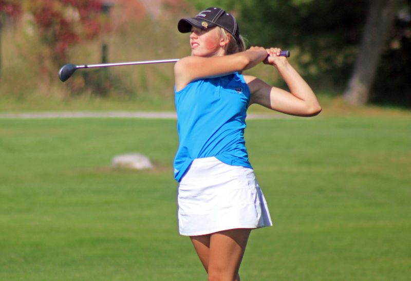 Petoskey's Riley Barr, who will graduate in 2026, will compete in the 2025 Coca-Cola Junior Championships at The Highlands in Harbor Springs.
