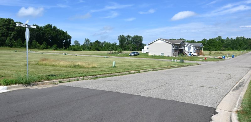 The site north of Sauk River Apartments and Home Depot where The Redstone Group hopes to build 228 apartments.