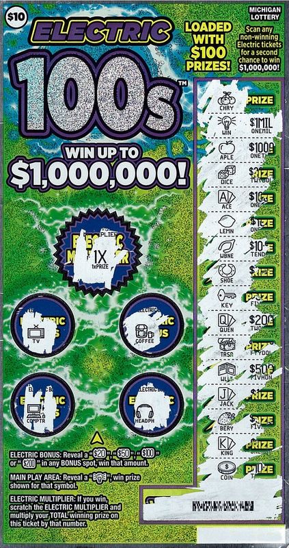 A Montcalm County woman recently won $1,000,000 on a Michigan Lottery Electric 100s instant ticket.