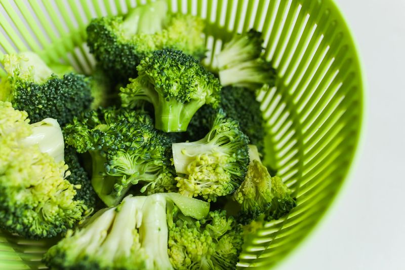 Cruciferous vegetables, like broccoli: Fiber and vitamins.
