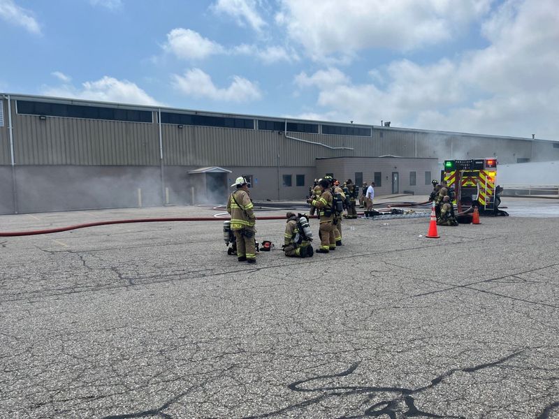Numerous local fire agencies responded to an advanced commercial structure fire at ATC Drivetrain in Holland on July 9.