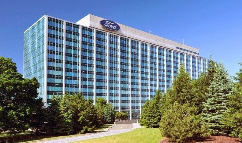 Ford World Headquarters in Dearborn, Michigan.