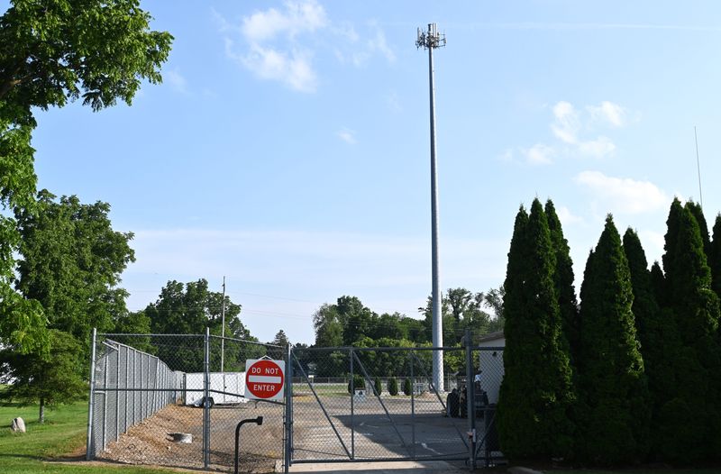 Thieves cut the back fence at the Quincy Village compound Sunday morning and stole a roll of copper wire and thousands of dollars in tools at the cell tower.