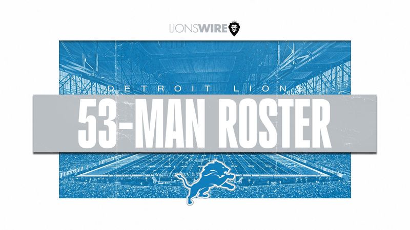Detroit Lions 53-man roster projection