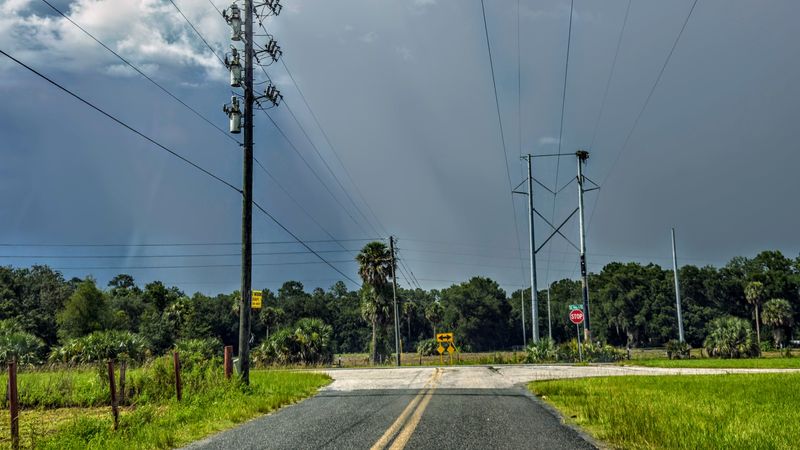Storm clouds over 464C in Ocklawaha, Marion County.
