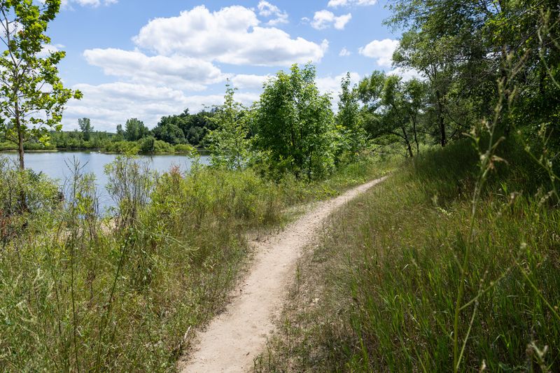 A portion of the Bend Area Open Space in Ottawa County.