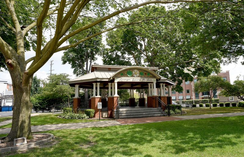 The Loranger Square Pavilion in downtown Monroe is shown. "Hometown Heritage: Monroe's America250 Celebration" will take place in the square.