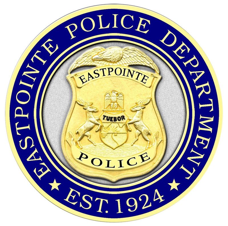 Eastpointe Police Department seal.