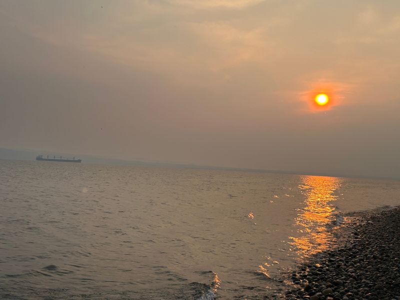 Lake Superior early on the morning of July 30.