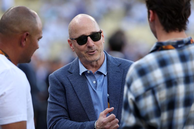 Oct. 26, 2024; Los Angeles: New York Yankees general manager Brian Cashman