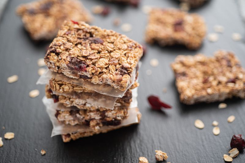 Sweet & Salty Energy Bars have 160 calories each.