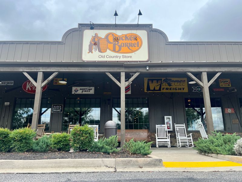 Cracker Barrel in Evans, GA on Monday, Aug. 12, 2025.