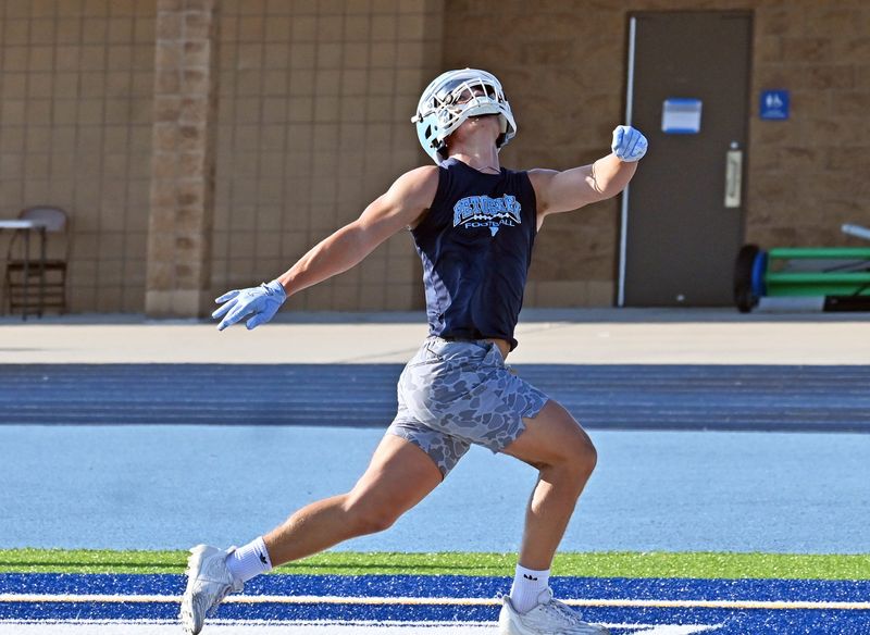 Petoskey sophomore wideout Luke Pike should emerge as one of the much needed playmakers the Northmen will be looking for this season, as a lot of production within the offense is needed to be replaced.