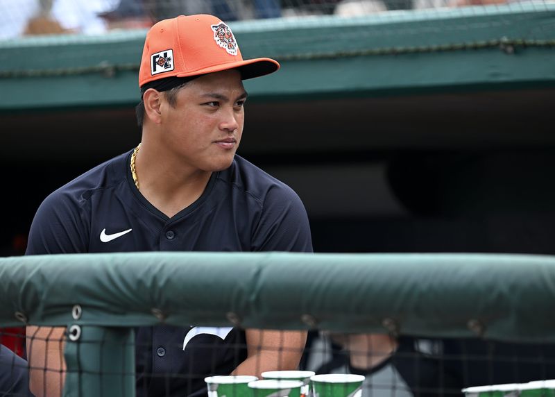 Tigers infield prospect Hao-Yu Lee is hitting .232/.339/.402/.741 with 12 home runs in 99 games at Triple-A Toledo entering Sunday.