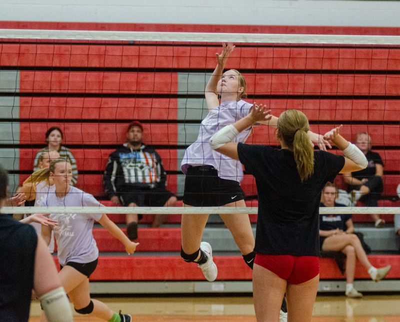 The 2024 Gaylord Herald Times Volleyball Player of the Year, Mady Peppin, returns for her junior season with the Cardinals.