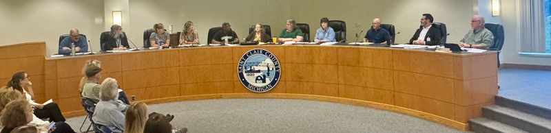 Members of the St. Clair County Advisory Board of Health met Tuesday morning, Aug. 20, 2025, at the County Administrative Office Building in Port Huron.